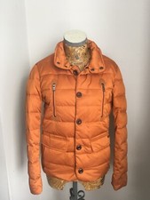 Lee Cooper Puffer Jacket Burnt Orange Light Warm Xs Uk 10 Casual Down Filled