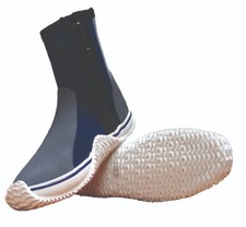 Sailing Booties -with a side zipper -NAVY