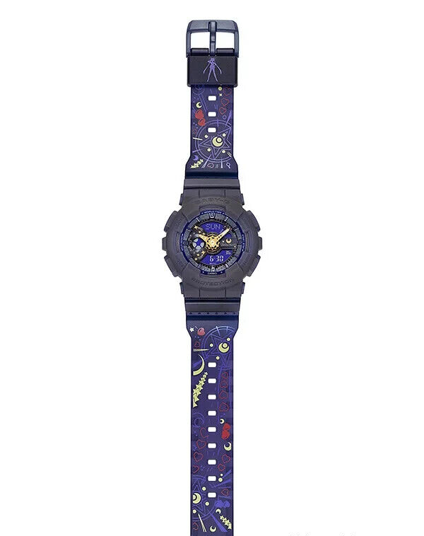NEW BABY-G BA-110XSM-2AJR Sailor Moon Collaboration Watch NEW BABY-G BA-110XSM-2AJR Sailor Moon Collaboration Watch