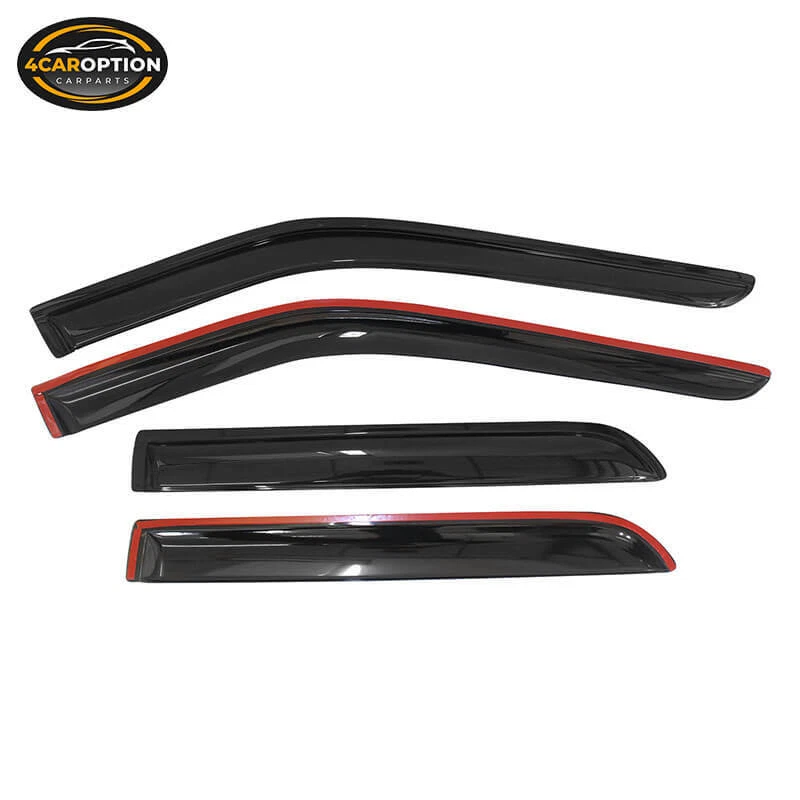 Fits 11-19 Ford Explorer Window Visors Rain Sun Guard Vent 4Pcs Set Foto 2 de 4