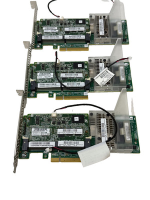 Lot of 3 HP P440 Smart Array 12GB/s SAS Controller w/4GB Cache 749797-001