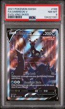 2021 POKEMON SWORD & SHIELD EVOLVING SKIES #189 FULL ART/UMBREON V PSA 8 on eBay