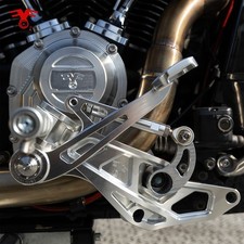 CNC Adjustable Folding Footpegs For Harley St...