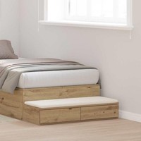 Bett-Schubladen Artisan Eiche 100X36,5X16,5 Cm Holzwerkstoff
