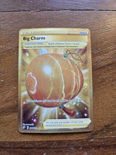 Pokémon TCG Big Charm Rebel Clash 206/192 Holo Secret Rare Gold NM