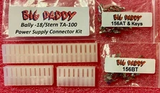 Big Daddy Power Supply Connector Repair Kit Bally AS-2518-18 & Stern TA-100 Pins