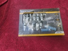 Evercraft 17pc 38 Drive Sae Metric Flex Socket Set 774-0122 New Old Stock Evercraft 17pc 38 Drive Sae Metric Flex Socket Set 774-0122 New Old Stock