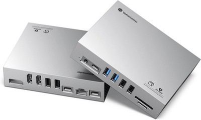 Yottamaster 15-in-1 DisplayLink Dockingstation für MacBook M1/M2, USB C Triple