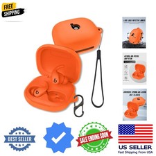 Case for Beats Powerbeats Fit Earbuds 2025, Soft Silicone Protective Cover wi...
