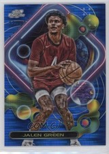 2023-24 Topps Cosmic Chrome Blue Moon Refractor 52/99 Jalen Green #46 16wc