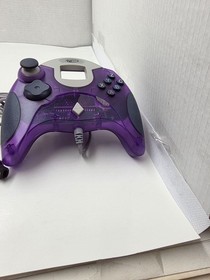 NEW Clear Purple Mad Catz Controller Control Dream pad for Sega Dreamcast   #B14