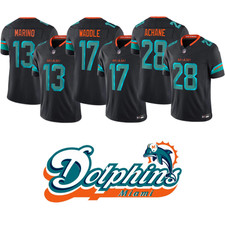 Men's Dolphins Pitch Blue 2025 Rivalries Collection Jersey
