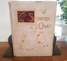 Stanford University Quad Yearbook 1896 / 97 Cardinals Baseball Football Rare!