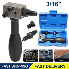 316 Car Brake Line Double Flaring Kit 45 Handheld Pipe Flares Tool W Storage 316 Car Brake Line Double Flaring Kit 45 Handheld Pipe Flares Tool W Storage