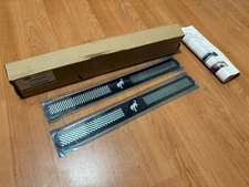 Bronco® 2Dr 2021-2025 Black Platinum Stainless Steel Door Sill Protector Plates