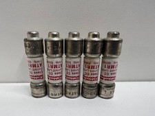 LOT OF (5) NEW OLD STOCK! FERRAZ SHAWMUT 1A CURRENT LIMITING FUSES ATMR1