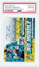 Autographed Trevor Lawrence Jaguars Football Slabbed Rookie Card Item#14488201. rookie card picture