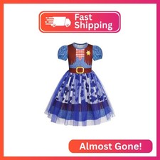 Princess Dress Up Girls Halloween Cosplay Outfits Christmas Birthday Gift
