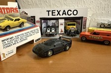 HTF 1995 Tyco 440X2 H.O. 1987 Ferrari F40 Nero Black w/Chrome Rims Slot Car