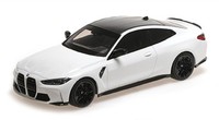 BMW G82 M4 Coupe 2021 Weiss Modellauto 155020122 Minichamps 1:18