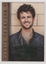 2014 Panini Country Music Fresh Faces Retail Green Chris Thompson #12 03ew