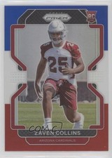 2021 Panini Prizm Rookie Red White & Blue Prizm Zaven Collins #432 00gy