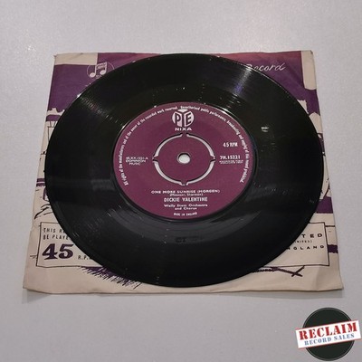 dickie valentine - one more sunrise 7'' vinyl record VG