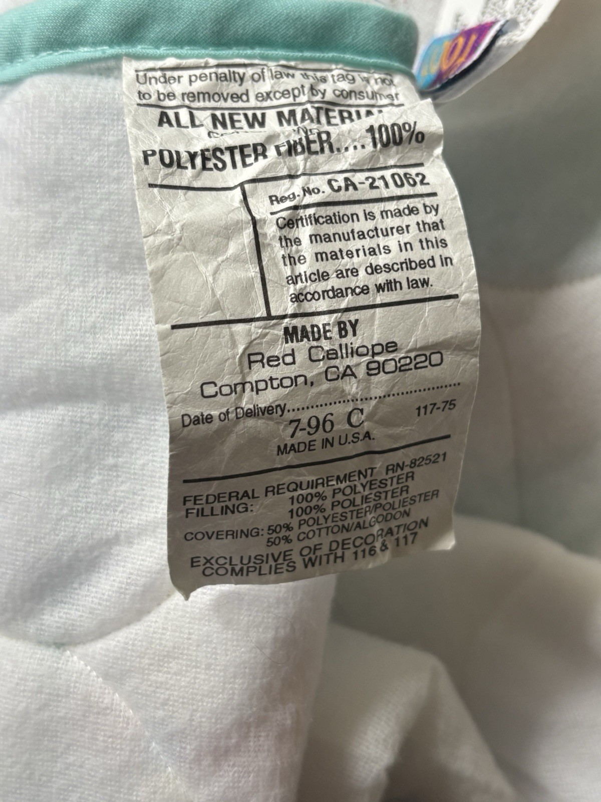 Vintage 1996 Disney Winnie The Pooh Baby Crib Blanket Tigger Piglet 36”x51”