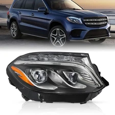For 2017-2019 Mercedes Benz GLS 450 Full LED Passenger Headlight Assembly Lamp