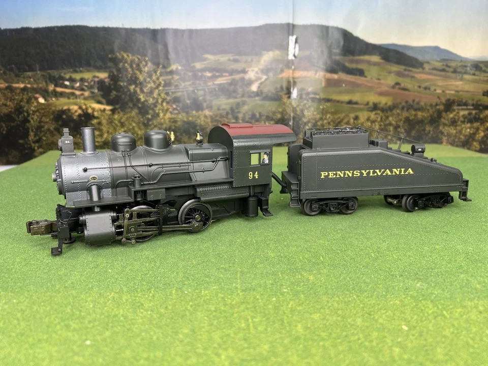 K-line K3400-0094W PRR STEAM SWITCHER LOCOMOTIVE w/TENDER #94, 0-4-0 LN - Image 2 of 4