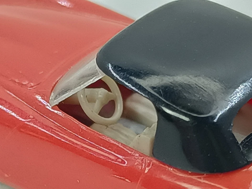 Wiking 1:87 - Mercedes 190 SL - orangerot ,  CS 385/2A - Bild 4 von 4