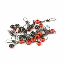 100pcs SML Optional Fishing Float Bobber Stops Space Beans Connectors Fisherman
