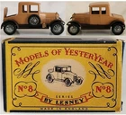 Matchbox/Lesney Yesteryear # 8 Bullnose Morris Crowley 1926 w/ Type 'B' Box