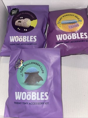 The Woobles - Teeny Tiny Accessory Kits Flashlight, Halloween Cape