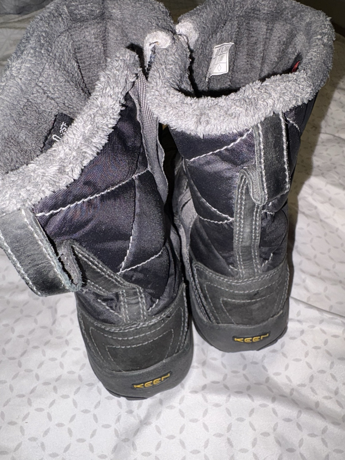 Stivali invernali Keen 5278 Betty neri da donna taglia 7 con cerniera