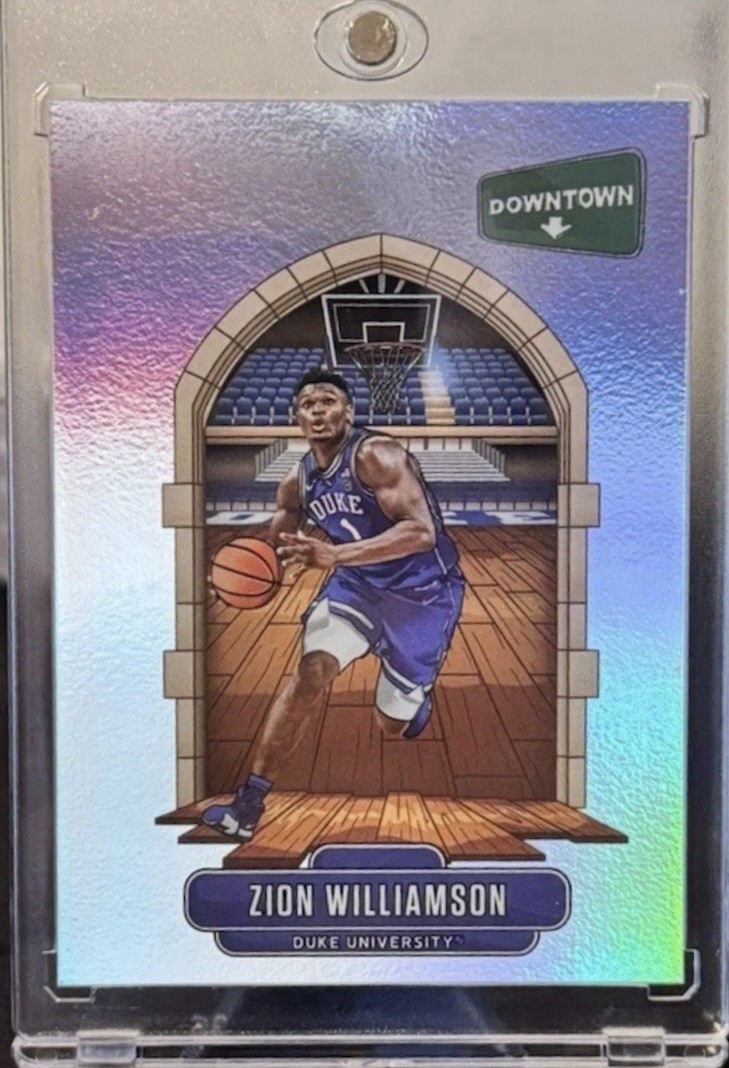 2020-21 Panini Prizm Draft Picks - Downtown Zion Williamson #D-5