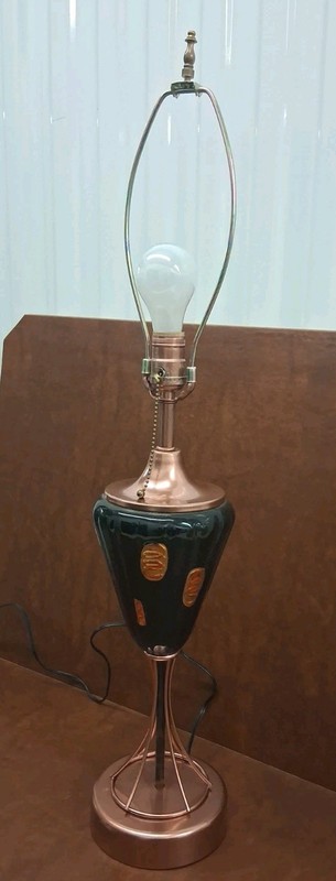Restored Antique Hollywood Regency  Table Lamp With Nice Detailing
