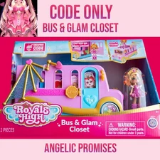 Royale High 🚌 BUS & GLAM Closet *CODE ONLY* 💖 Angelic Promises - Messaged ASAP