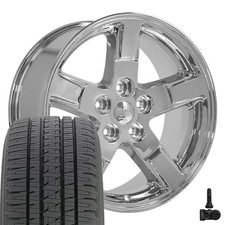 Oe Wheels Dg62 20x9 Chrome Rims Bridgestone Tires Tpms Set 5x139.7 19et Oe Wheels Dg62 20x9 Chrome Rims Bridgestone Tires Tpms Set 5x139.7 19et