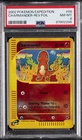 2002 POKEMON EXPEDITION #98 CHARMANDER-REVERSE FOIL PSA 8