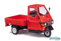 Busch Piaggio Ape 50 Rot M 1:43 60001
