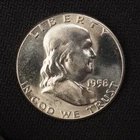 1958 *P* Franklin SILVER Half Dollar *UNC * - FREE SHIP! C2661