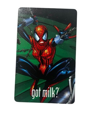 rare spiderman cards 1999 Spider-Man Got Milk Promo 10 Minute Phone Calling Card Marvel Rare VTG