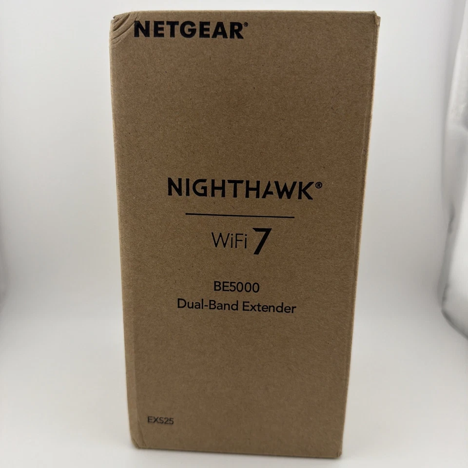 READ NETGEAR Wifi 7 Range Extender EXS25 BE5000 Dual-Band Wireless Booster - Image 2 of 4