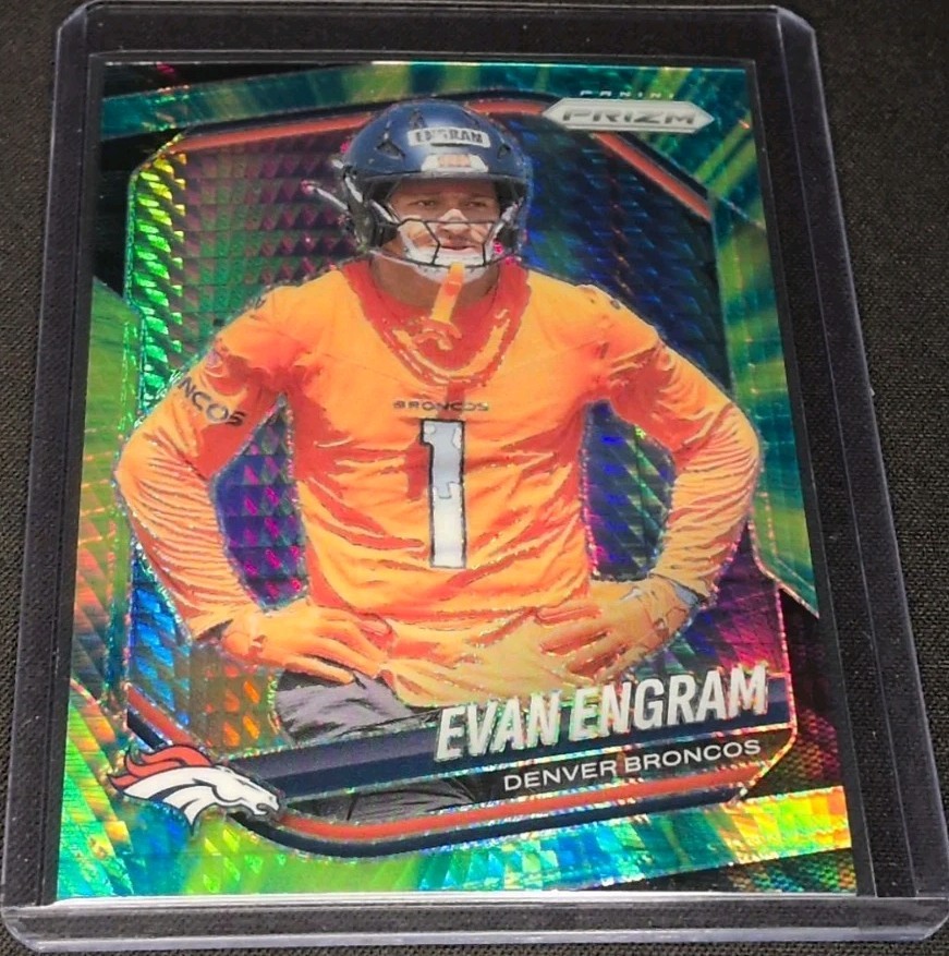 2025 Panini Prizm - Evan Engram #277 Hyper Prizm /200 Broncos Giants Jaguars