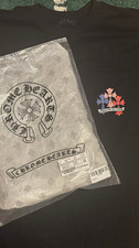 Chrome Hearts Multi Crosses Pocket Tee Black Multicolor Graphic Mens Size M