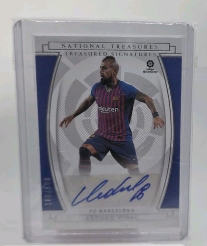 2020-2021 Panini Chronicles National Treasures Arturo Vidal Auto 160/500 #TS-AV