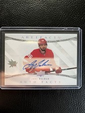 2024-25 Upper Deck Artifacts JAKE WALMAN AUTO FACTS #AF-JW Sharks