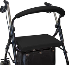 Unisex Rollator Walker Seat and Backrest Rollbar Covers Universal Soft Rollator