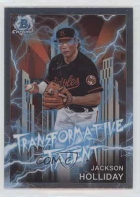 2023 Bowman Draft Transformative Talent Jackson Holliday #TT-5 4z8